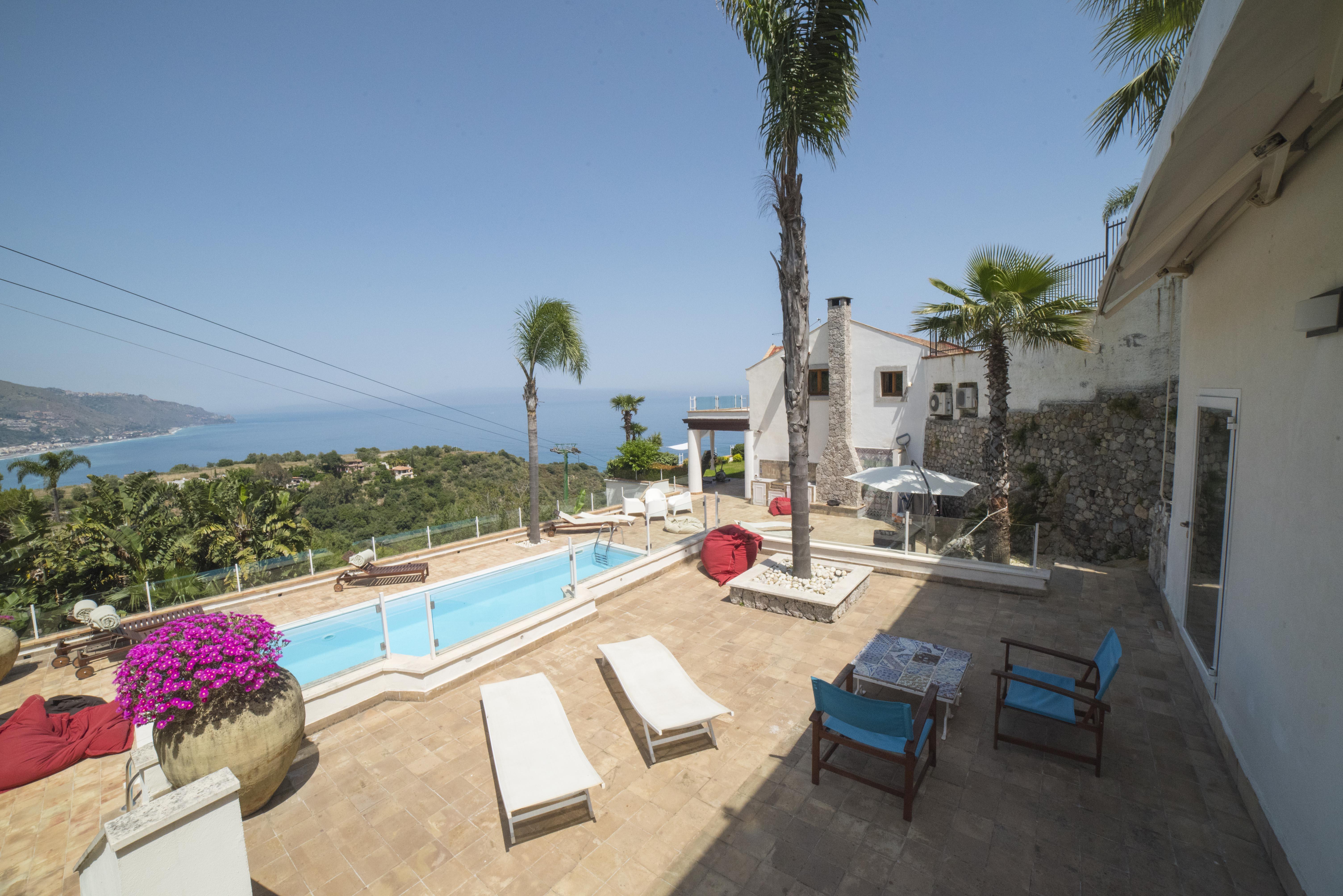 Villa Zagara Garden Spectacular Sea View In Taormina Dış mekan fotoğraf